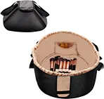 Large enough to be a travel makeup bag for women. Easily fit more travel-size toiletries，full-sized palettes and large skin-care products such as lotion, cream, facial cleanser, foundation, concealer, mascara, eye shadow, powder, makeup brushes.